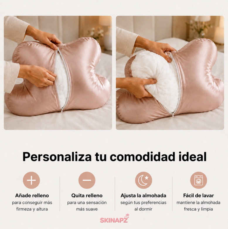 SKINAPZ DERMASILK PILLOW | Almohada de Seda para el Cuidado de la Piel
