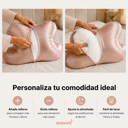 SKINAPZ DERMASILK PILLOW | Almohada de Seda para el Cuidado de la Piel