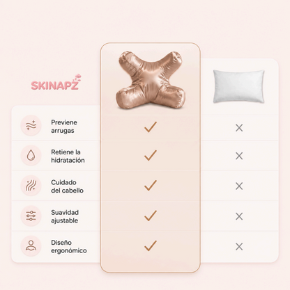 SKINAPZ DERMASILK PILLOW | Almohada de Seda para el Cuidado de la Piel